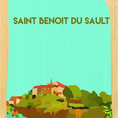 Bambuspostkarte - CM1012 - Regionen Frankreichs > Zentrum, Regionen Frankreichs > Zentrum > Indre, Regionen Frankreichs