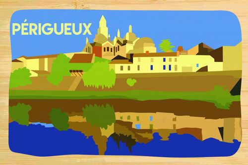 Carte postale en bamboo - CM1016 - Régions de France > Aquitaine, Régions de France > Aquitaine > Dordogne, Régions de France