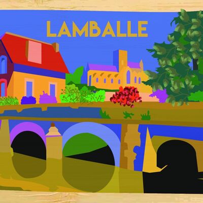 Bambuspostkarte - CM1024 - Regionen Frankreichs > Bretagne, Regionen Frankreichs > Bretagne > Côtes d'Armor, Regionen Frankreichs