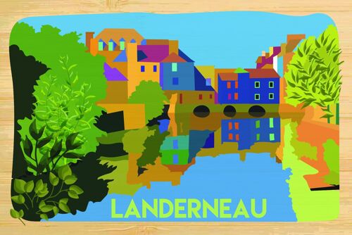 Carte postale en bamboo - CM1023 - Régions de France > Bretagne, Régions de France > Bretagne > Finistère, Régions de France