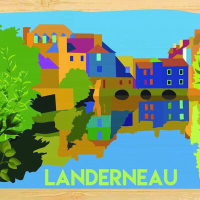 Carte postale en bamboo - CM1023 - Régions de France > Bretagne, Régions de France > Bretagne > Finistère, Régions de France