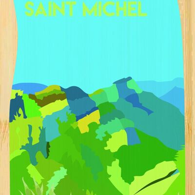 Bambuspostkarte - CM1070 - Regionen Frankreichs > Rhône-Alpes > Drôme, Regionen Frankreichs, Regionen Frankreichs > Rhône-Alpes