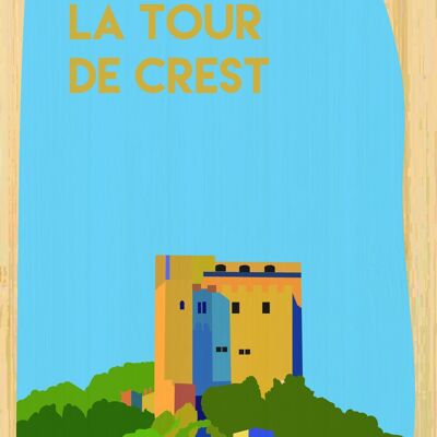 Cartolina in bambù - CM1071 - Regioni della Francia > Rodano-Alpi > Drôme, Regioni della Francia, Regioni della Francia > Rodano-Alpi