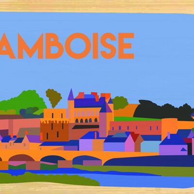 Bambuspostkarte - CM1082 - Regionen Frankreichs > Zentrum, Regionen Frankreichs > Zentrum > Indre et Loire, Regionen Frankreichs