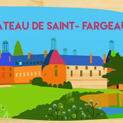 Bambuspostkarte - CM1139 - Regionen Frankreichs > Burgund, Regionen Frankreichs, Regionen Frankreichs > Burgund > Yonne