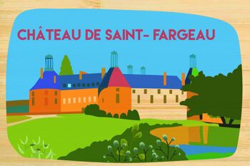 Carte postale en bamboo - CM1139 - Régions de France > Bourgogne, Régions de France, Régions de France > Bourgogne > Yonne