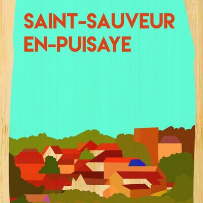 Bambuspostkarte - CM1141 - Regionen Frankreichs > Burgund, Regionen Frankreichs, Regionen Frankreichs > Burgund > Yonne