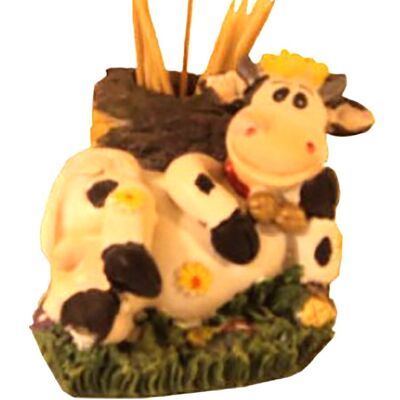 CASE FOR TOOTHPICKS "COW" FROM RESIN LL-501B