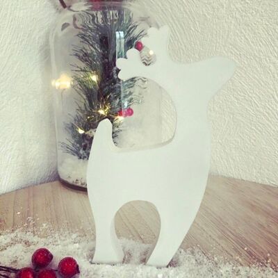 Décoration de Noël à poser - renne