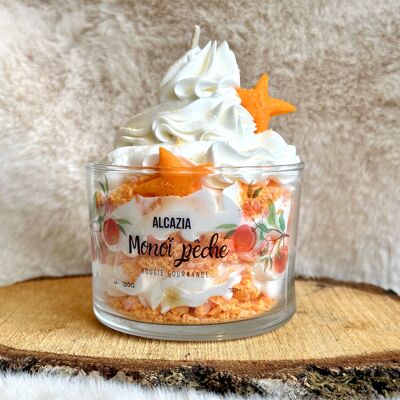 Gourmet candle - Monoï Peach