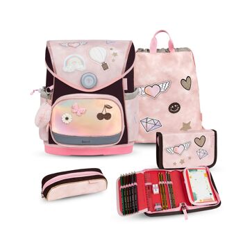 Ensemble cartable Premium Compact Plus Glam 5pcs. 1