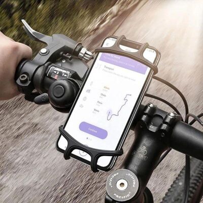 SPIDER PHONE: Soporte Universal Giratorio para Smartphone Soporte para Bicicleta