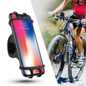 SPIDER PHONE : Support Universel Rotatif pour Smartphone Fixation Vélo 17