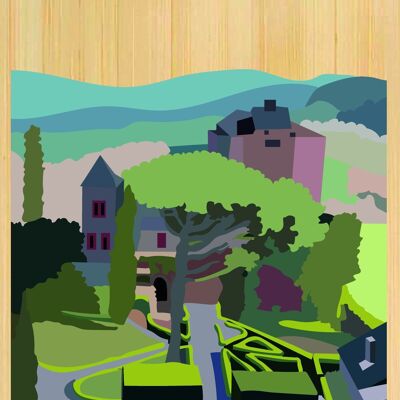 Bambuspostkarte - CM0197 - Regionen Frankreichs > Limousin > Corrèze, Regionen Frankreichs > Limousin, Regionen Frankreichs