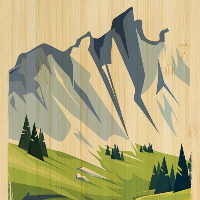 Cartolina di bambù - TK0221 - Regioni della Francia > Midi-Pirenei > Alti Pirenei, Regioni della Francia > Midi-Pirenei, Regioni della Francia
