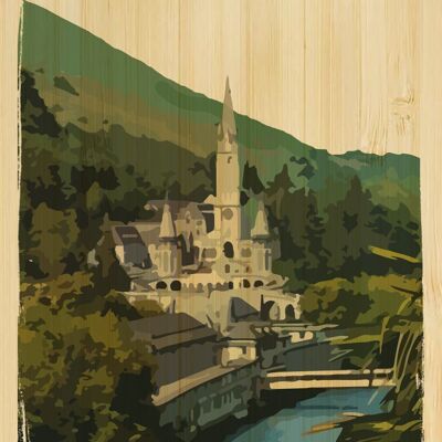 Cartolina di bambù - TK0224 - Regioni della Francia > Midi-Pirenei > Alti Pirenei, Regioni della Francia > Midi-Pirenei, Regioni della Francia