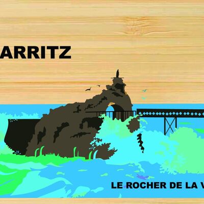 Bambuspostkarte - CM0283 - Regionen Frankreichs > Aquitanien, Regionen Frankreichs > Aquitanien > Pyrénées Atlantiques, Regionen Frankreichs
