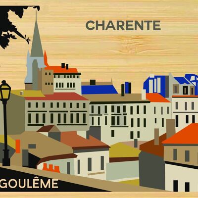 Postal de bambú - CM0334 - Regiones de Francia > Poitou-Charentes > Charente, Regiones de Francia > Poitou-Charentes, Regiones de Francia