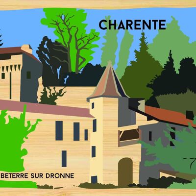 Bambuspostkarte - CM0336 - Regionen Frankreichs > Poitou-Charentes > Charente, Regionen Frankreichs > Poitou-Charentes, Regionen Frankreichs