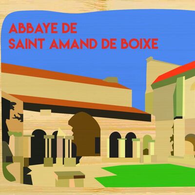 Carte postale en bamboo - CM0338 - Régions de France > Poitou-Charentes > Charente, Régions de France > Poitou-Charentes, Régions de France