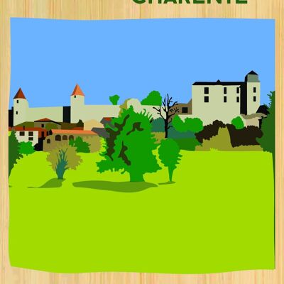 Bambuspostkarte - CM0339 - Regionen Frankreichs > Poitou-Charentes > Charente, Regionen Frankreichs > Poitou-Charentes, Regionen Frankreichs