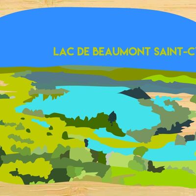 Carte postale en bamboo - CM0474 - Régions de France > Poitou-Charentes, Régions de France, Régions de France > Poitou-Charentes > Vienne