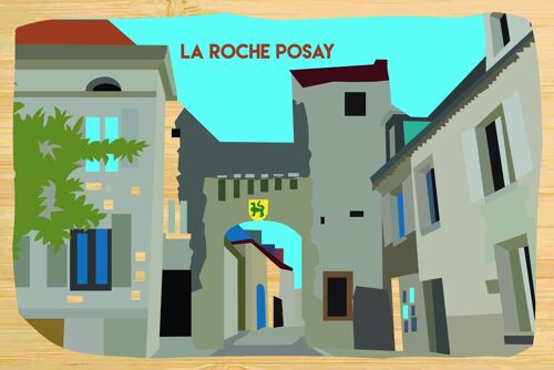 Carte postale en bamboo - CM0473 - Régions de France > Poitou-Charentes, Régions de France, Régions de France > Poitou-Charentes > Vienne