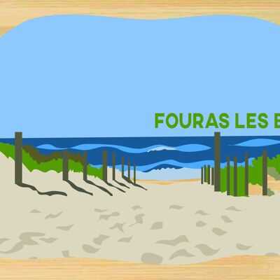 Carte postale en bamboo - CM0616 - Régions de France > Poitou-Charentes > Charente Maritime, Régions de France > Poitou-Charentes, Régions de France