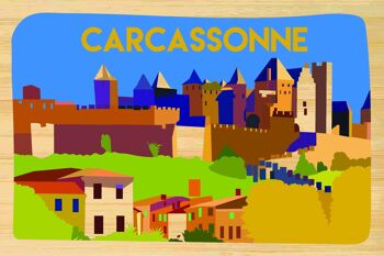 Carte postale en bamboo - CM0644 - Régions de France > Languedoc-Roussillon > Aude, Régions de France > Languedoc-Roussillon, Régions de France