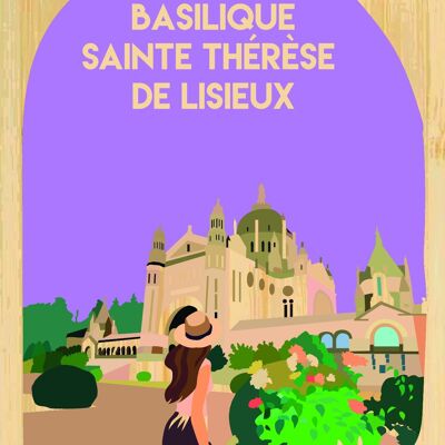 Carte postale en bamboo - CM0691 - Régions de France > Basse-Normandie, Régions de France > Basse-Normandie > Calvados, Régions de France