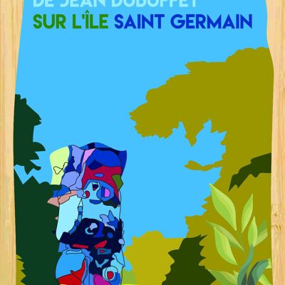 Cartolina in bambù - CM0902 - Regioni della Francia > Ile-de-France > Hauts de Seine, Regioni della Francia > Ile-de-France, Regioni della Francia