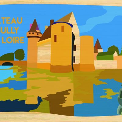 Carte postale en bamboo - CM1131 - Régions de France > Centre, Régions de France > Centre > Loiret, Régions de France