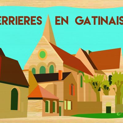 Carte postale en bamboo - CM1129 - Régions de France > Centre, Régions de France > Centre > Loiret, Régions de France