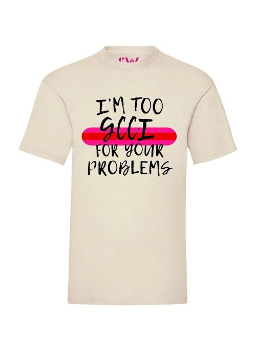 T-shirt Gcci Problems Red
