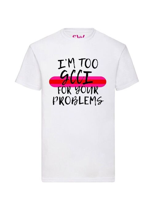 T-shirt Gcci Problems Red