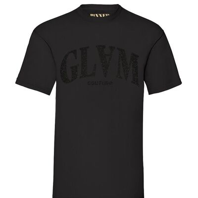 T-shirt Glam Noir Pailleté