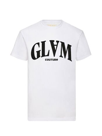 T-shirt Glam Noir Pailleté 1