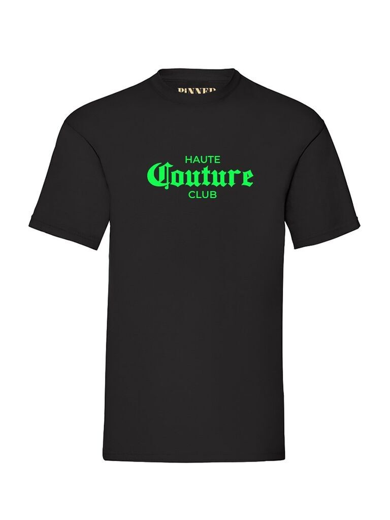 T-shirt Green Haute Couture Club