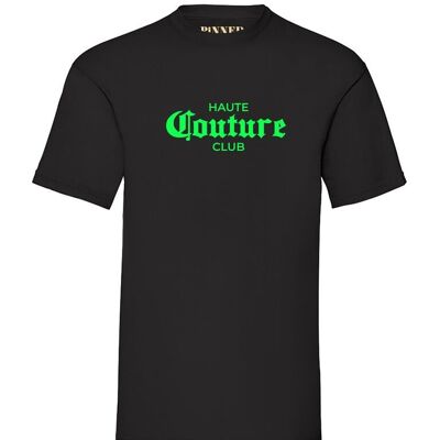 T-shirt Green Haute Couture Club