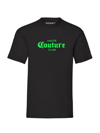 T-shirt Vert Haute Couture Club 1