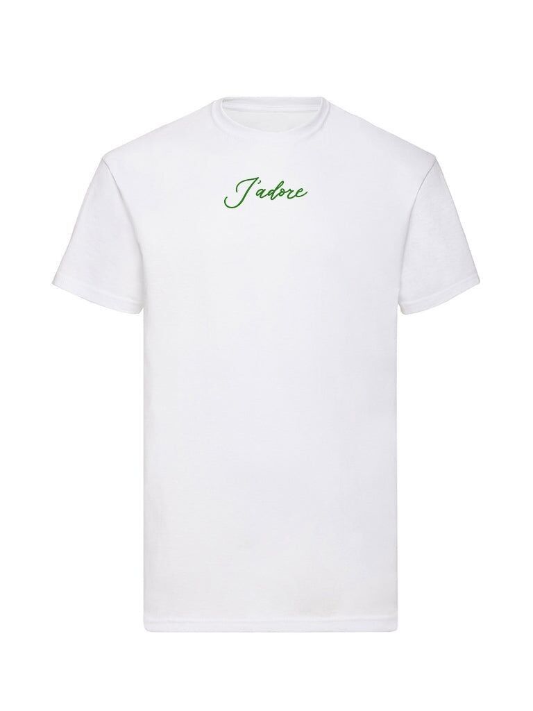 T-shirt Velours Vert Jadore