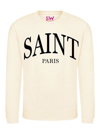 Pull Saint Paris Velours Noir 4