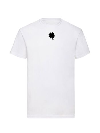 T-Shirt Noir Trèfle 1