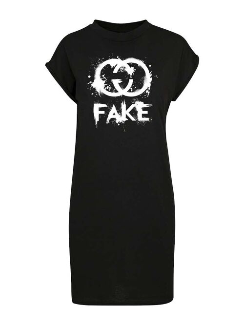 T-shirt Dress Dress White Fake GCCI