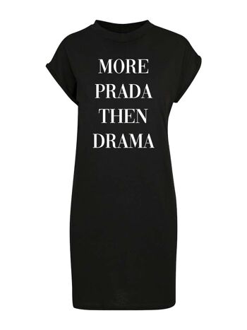 Robe T-shirt Robe Blanc More Prada Then Drama 1