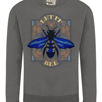 Sweater Let It Bee Blue