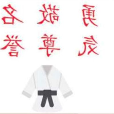 Tatouage éphémère : Judo