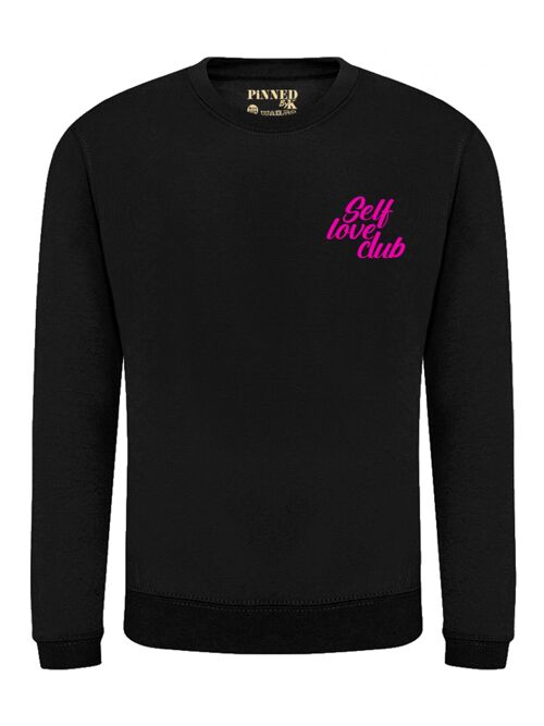 Sweater Lounge Pink Self Love Club Chest