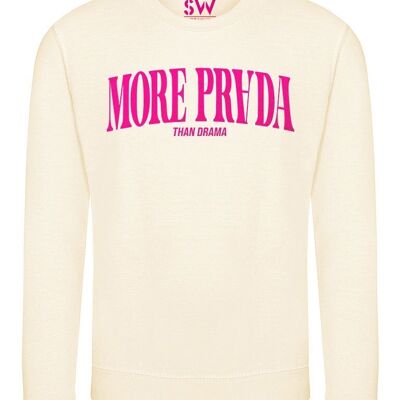 Sweater More Prada Neon Pink Velvet
