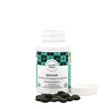 SpiruTab 180 cp - Spirulina Compresse Bio 1